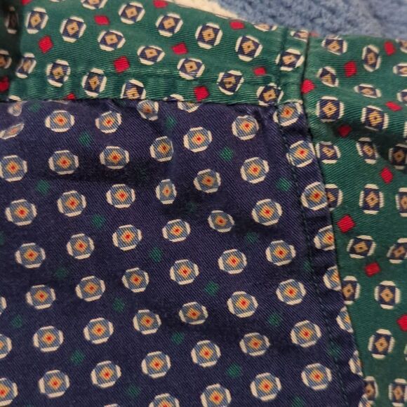 Dockers boys vintage button up geometric print shirt academia - Picture 4 of 5